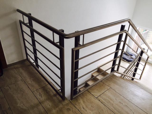 Treppengeländer Stahlbau - Metallbau Stenzel